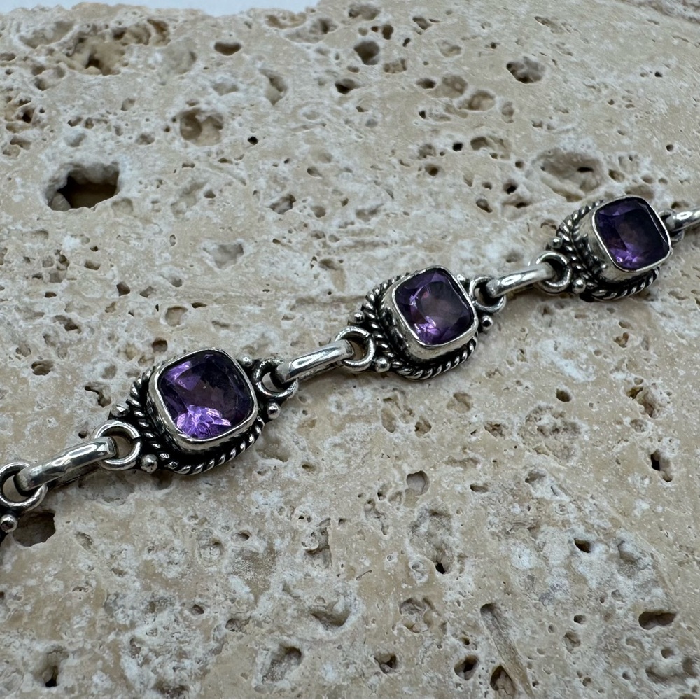 Amethyst Bracelet - Picture 2 of 3